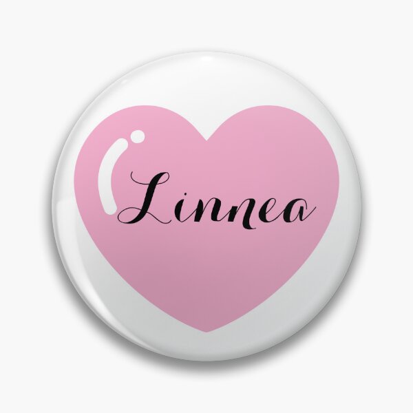Item preview, Linnea Name with Pink Heart  designed and sold by Monika Howarth.