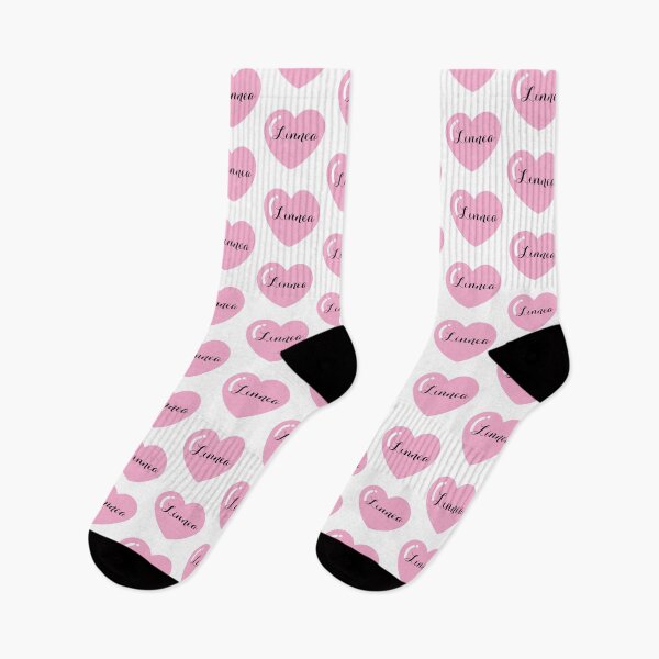 Item preview, Linnea Name with Pink Heart  designed and sold by Monika Howarth.