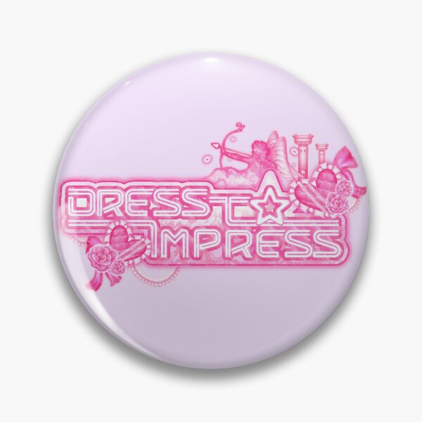 Item preview, Dress to Impress Valentines Badge Logo Cute designed and sold by reyuxyu.
