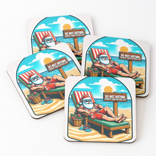 Item preview,  Santa’s Vacation – Trendy, Funny & Viral Logos designed and sold by  ViralVisionsCreating .