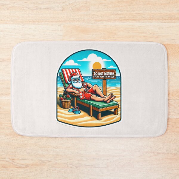 Item preview,  Santa’s Vacation – Trendy, Funny & Viral Logos designed and sold by  ViralVisionsCreating .