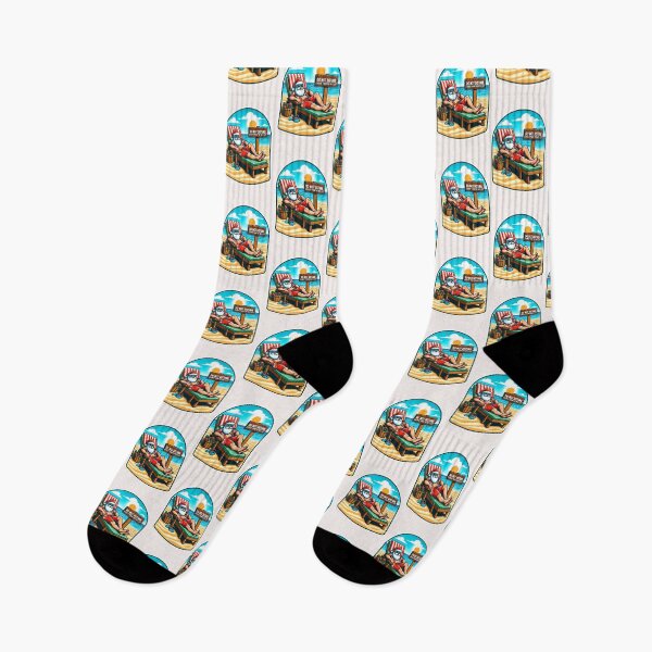 Item preview,  Santa’s Vacation – Trendy, Funny & Viral Logos designed and sold by  ViralVisionsCreating .
