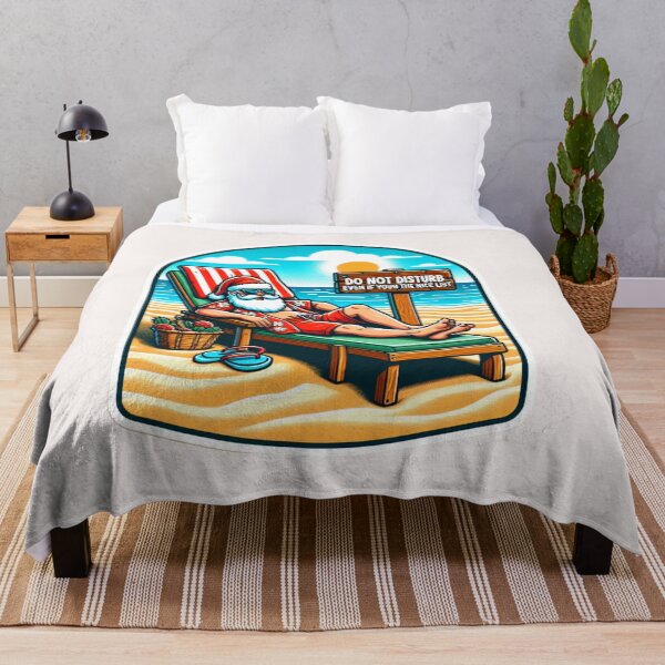 Item preview,  Santa’s Vacation – Trendy, Funny & Viral Logos designed and sold by  ViralVisionsCreating .