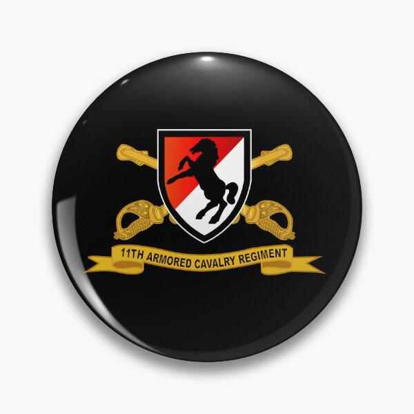Item preview, Army  - 11th Armored Cavalry Regiment - SSI w Br - Ribbon X 300 designed and sold by Military Insignia Products.