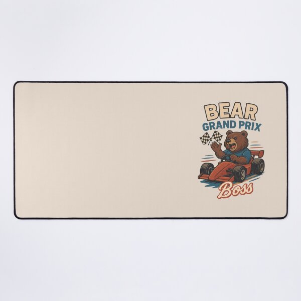 Item preview, Bear Grand Prix Boss designed and sold by AwesomeBeyondLimits.