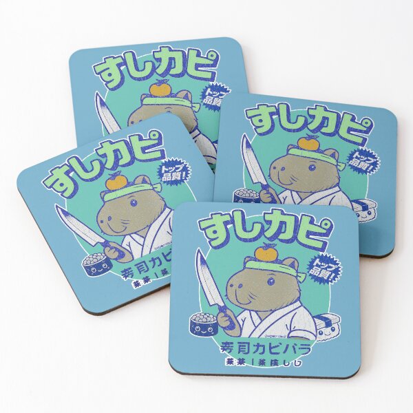 Item preview, Capybara Sushi Chef - "Sushi Kapi" designed and sold by ROBOTFACE T-Shirts.