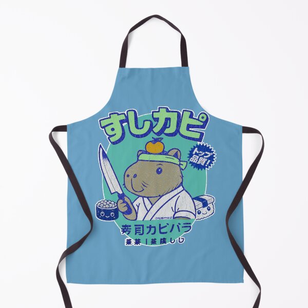 Item preview, Capybara Sushi Chef - "Sushi Kapi" designed and sold by ROBOTFACE T-Shirts.