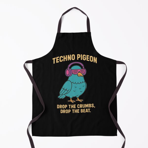 Item preview, Techno Pigeon Meme – Funny Digital Art designed and sold by VisionTear.