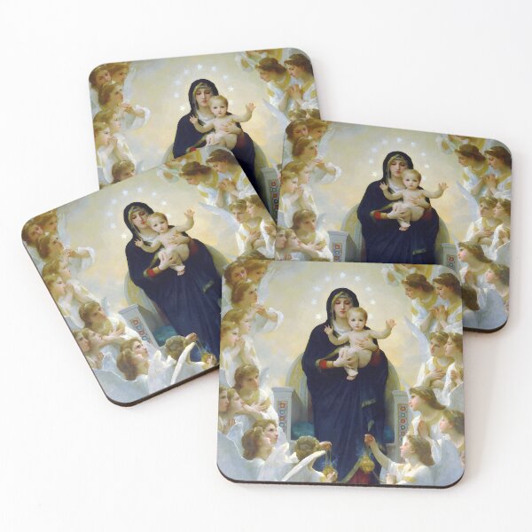 Item preview, William-Adolphe Bouguereau - The Virgin with Angels designed and sold by Jon-Baran.