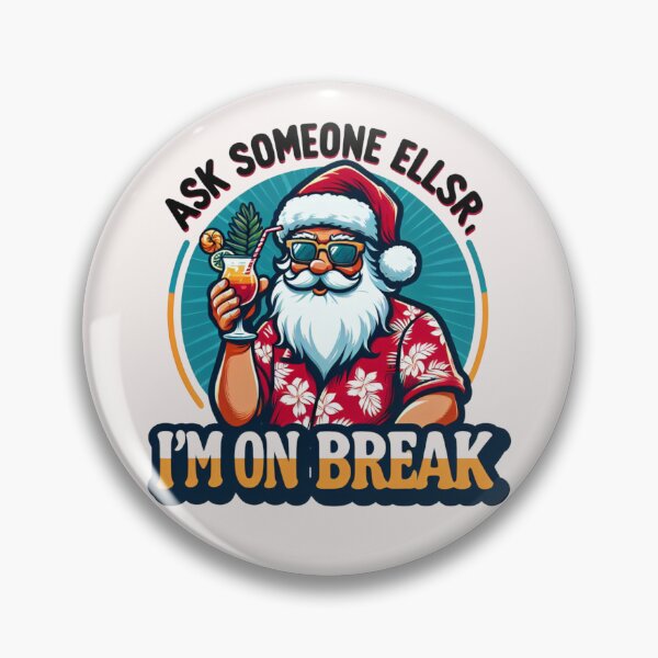 Item preview,  Santa’s Vacation – Trendy, Funny & Viral Logos designed and sold by  ViralVisionsCreating .