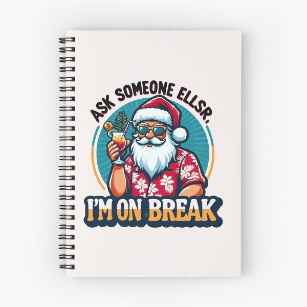 Item preview,  Santa’s Vacation – Trendy, Funny & Viral Logos designed and sold by  ViralVisionsCreating .