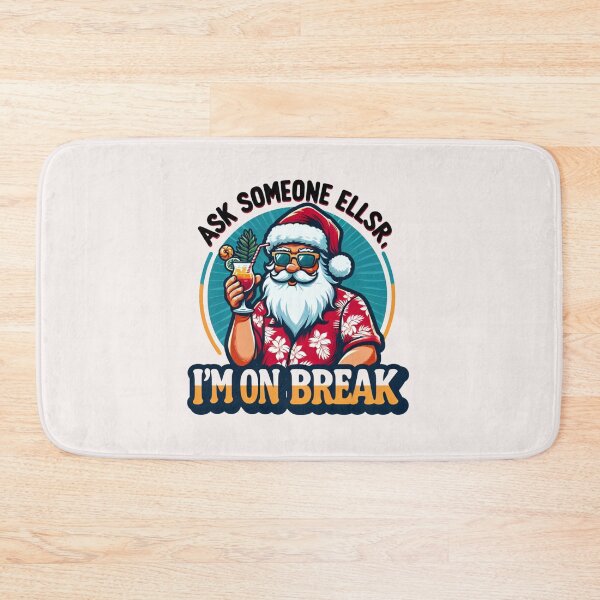 Item preview,  Santa’s Vacation – Trendy, Funny & Viral Logos designed and sold by  ViralVisionsCreating .