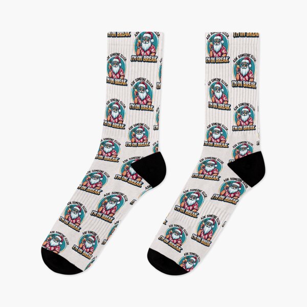 Item preview,  Santa’s Vacation – Trendy, Funny & Viral Logos designed and sold by  ViralVisionsCreating .