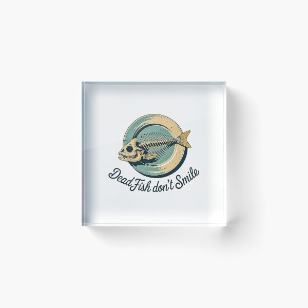 Item preview, World Vegan Day Dead Fish Dont Smile Design designed and sold by Amanda's Factory.