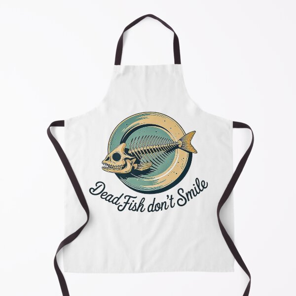 Item preview, World Vegan Day Dead Fish Dont Smile Design designed and sold by Amanda's Factory.