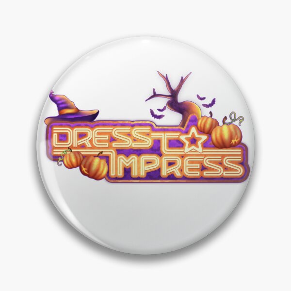 Item preview, Dress to Impress Halloween Badge Logo Cute designed and sold by reyuxyu.