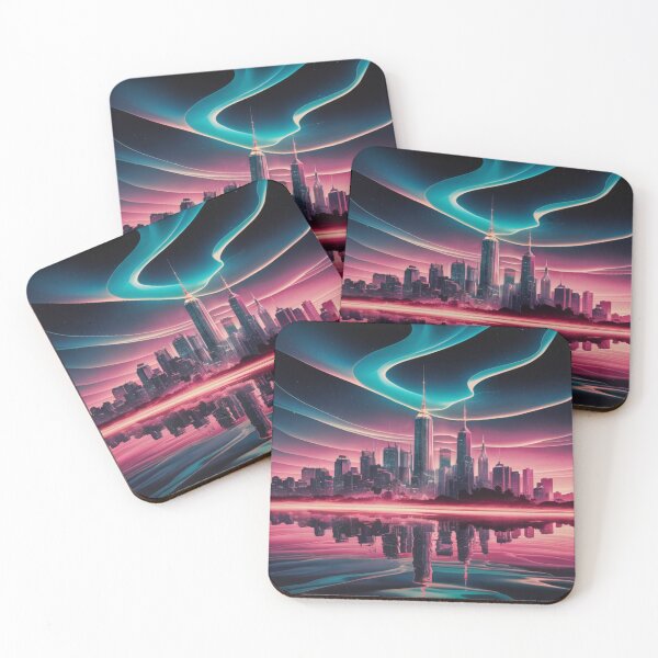 Item preview, Liquid Aurora Skyline designed and sold by McVrax.