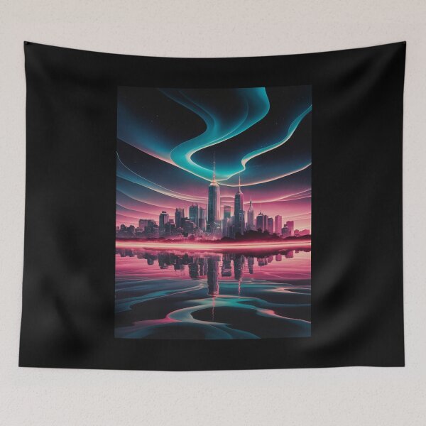 Item preview, Liquid Aurora Skyline designed and sold by McVrax.