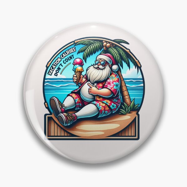 Item preview, Santa’s Vacation – Trendy, Funny & Viral Logos designed and sold by ViralVisionsCreating .