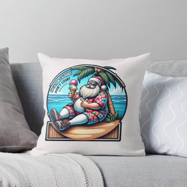 Item preview, Santa’s Vacation – Trendy, Funny & Viral Logos designed and sold by ViralVisionsCreating .