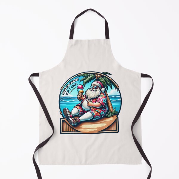 Item preview, Santa’s Vacation – Trendy, Funny & Viral Logos designed and sold by ViralVisionsCreating .