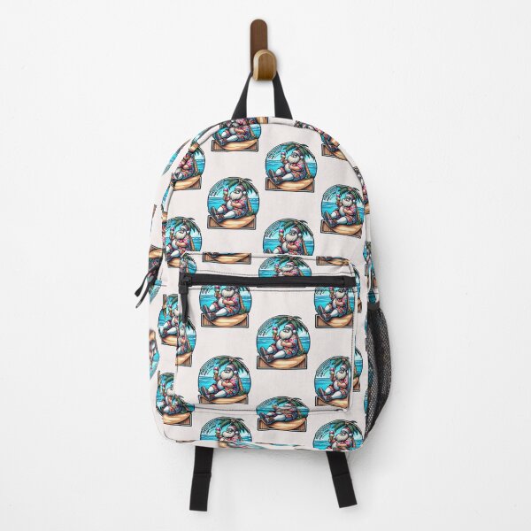 Item preview, Santa’s Vacation – Trendy, Funny & Viral Logos designed and sold by ViralVisionsCreating .