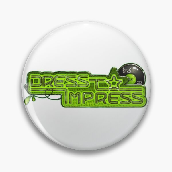 Item preview, Dress to Impress Brat Badge Logo Cute designed and sold by reyuxyu.