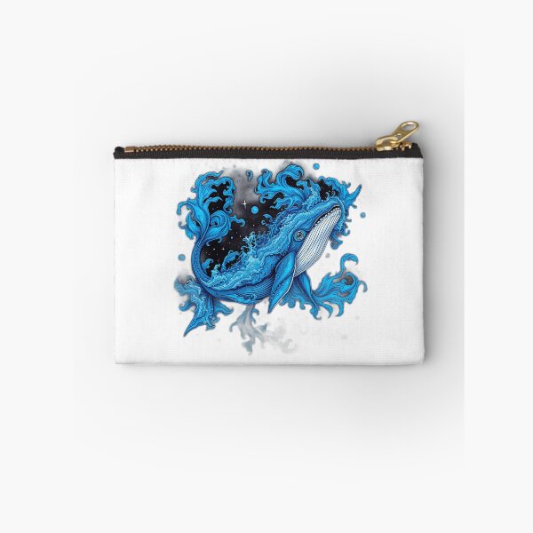 Item preview, Electric Blue Cosmic Whale designed and sold by sharon1210.