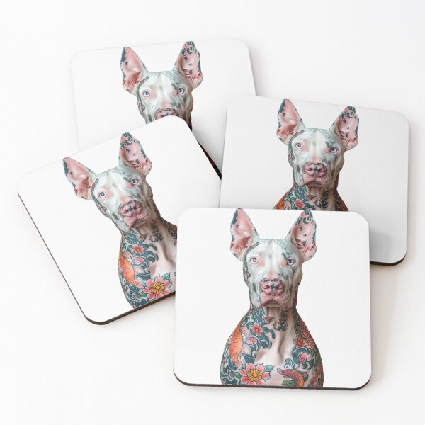 Item preview, Tattooed Dog Art – Bold Canine with Japanese Ink Style designed and sold by New Dragon.