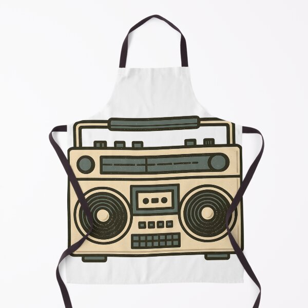 Item preview, Retro Cassette Boombox – 80s Music Vibes designed and sold by Sztuboo.