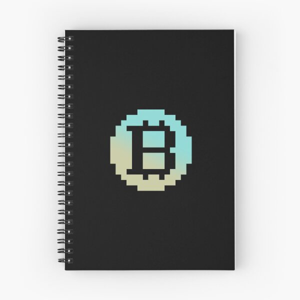 Item preview, Bitcoin Logo Pixel Art – Iridescent Classic Symbol designed and sold by CyberRex.