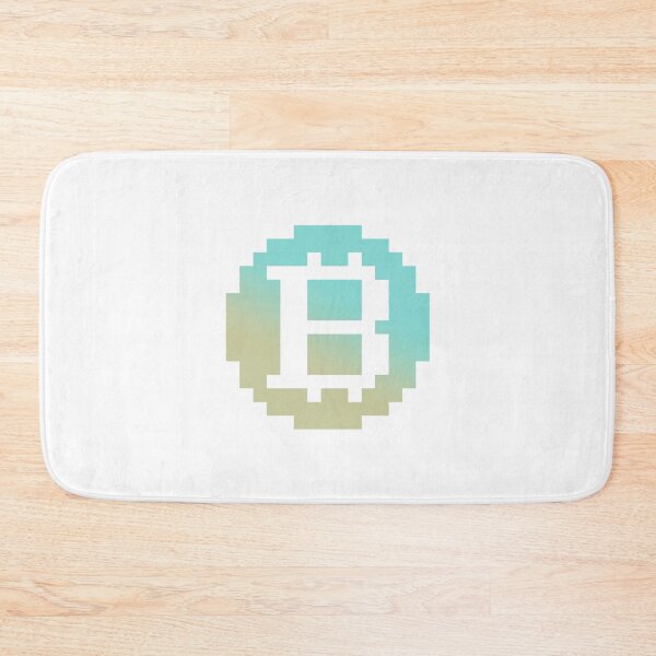 Item preview, Bitcoin Logo Pixel Art – Iridescent Classic Symbol designed and sold by CyberRex.