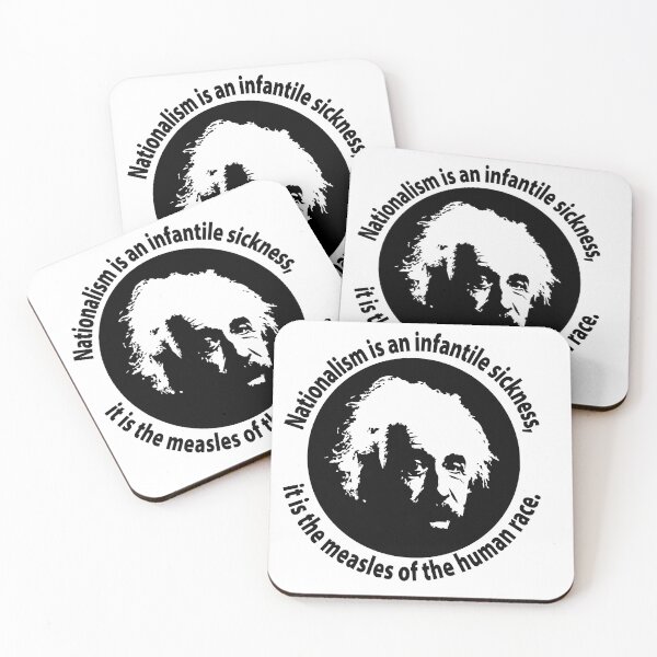 Artikelvorschau, Einstein über Nationalismus entworfen und verkauft von DoubleCap Design.