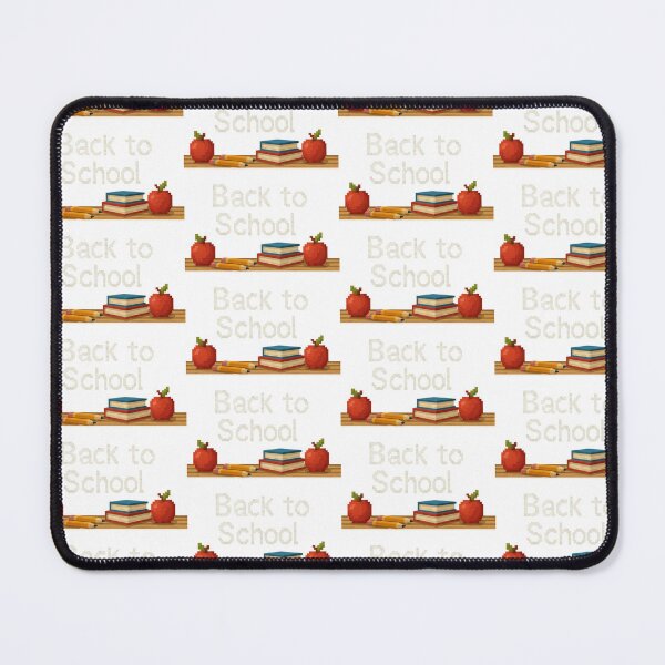 Item preview, Back to school illustration with apples, books, pencils on transparent background, AI generated designed and sold by dvoevnore.