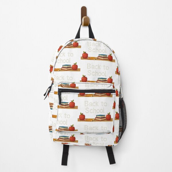 Item preview, Back to school illustration with apples, books, pencils on transparent background, AI generated designed and sold by dvoevnore.