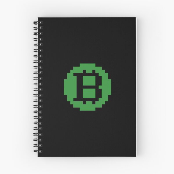 Item preview, Bitcoin Logo Pixel Art – Green Classic Symbol designed and sold by CyberRex.