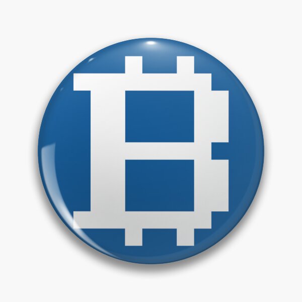 Item preview, Bitcoin Logo Pixel Art – Green Classic Symbol designed and sold by CyberRex.