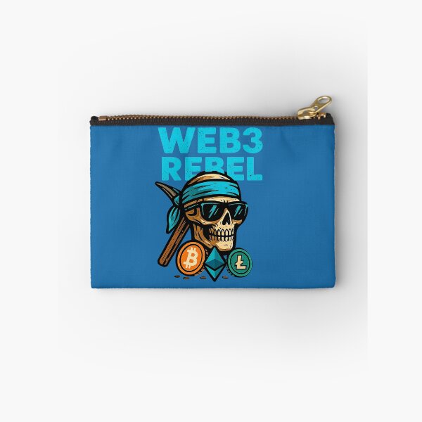 Item preview, "Web3 Rebel" – Decentralized Defiance Design designed and sold by BitCrop.