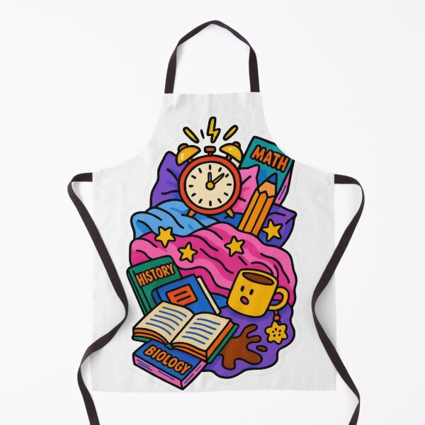 Item preview, Back to school with colorful alarm clock and textbooks on transparent background, AI Generated designed and sold by dvoevnore.