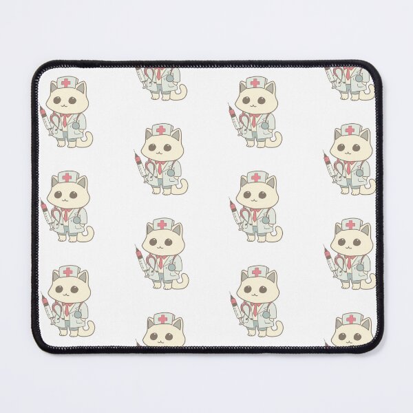 Item preview, White Cat Doctor designed and sold by jmossdesigns.