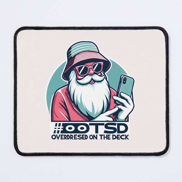 Item preview, Santa’s Vacation – Trendy, Funny & Viral Logos designed and sold by ViralVisionsCreating .