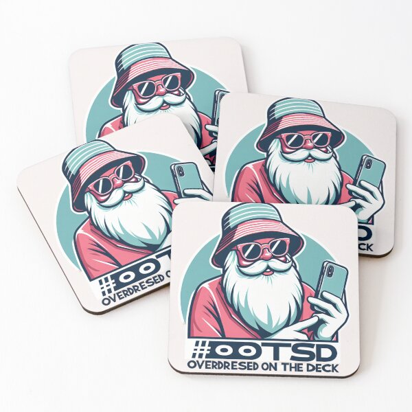 Item preview, Santa’s Vacation – Trendy, Funny & Viral Logos designed and sold by  ViralVisionsCreating .