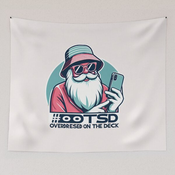 Item preview, Santa’s Vacation – Trendy, Funny & Viral Logos designed and sold by ViralVisionsCreating .