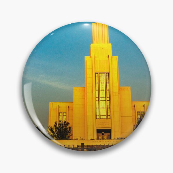 Item preview, Twin Falls Idaho LDS Temple - Modern Sacred Architecture - Evening Light designed and sold by Bryan Spellman.