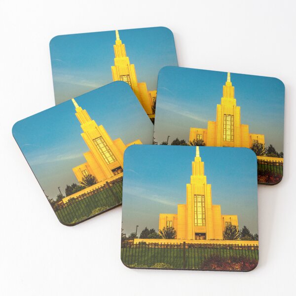 Item preview, Twin Falls Idaho LDS Temple - Modern Sacred Architecture - Evening Light designed and sold by Bryan Spellman.