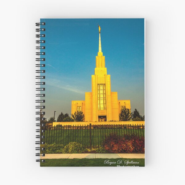 Item preview, Twin Falls Idaho LDS Temple - Modern Sacred Architecture - Evening Light designed and sold by Bryan Spellman.