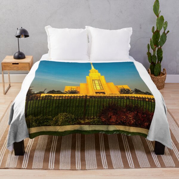 Item preview, Twin Falls Idaho LDS Temple - Modern Sacred Architecture - Evening Light designed and sold by Bryan Spellman.