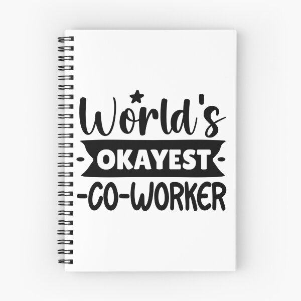 Item preview, World's Okayest Co-Worker designed and sold by Vision Crafted.