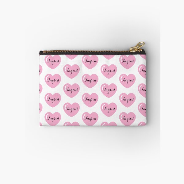 Item preview, Ingrid Name with Pink Heart  designed and sold by Monika Howarth.