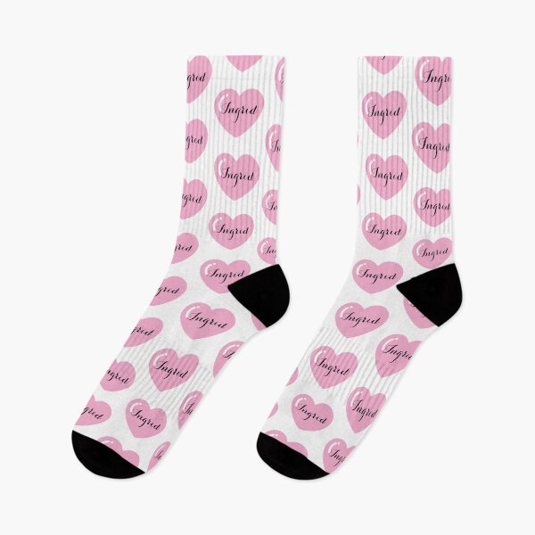 Item preview, Ingrid Name with Pink Heart  designed and sold by Monika Howarth.